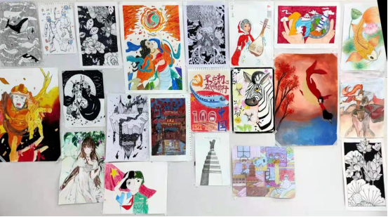 基础教学部开展绘画解说大赛(图2) 基础教学部开展绘画解说大赛(图2)